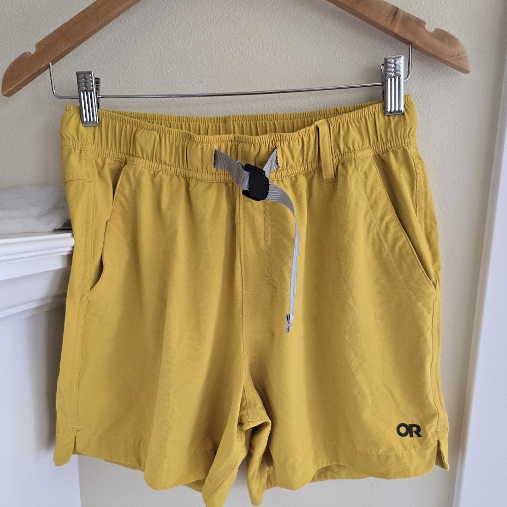 Outdoor Research, Ferrosi Shorts, Mustard, Size Small - Picture 6 of 8